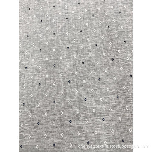 Double Color T/C  Spendex Pigment Printed Fabric